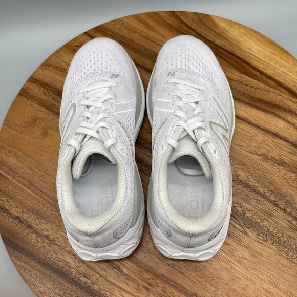 New Balance 860v13 Shoes Womens Size 8D White Fresh Foam Running Comfort Walking - Picture 5 of 8